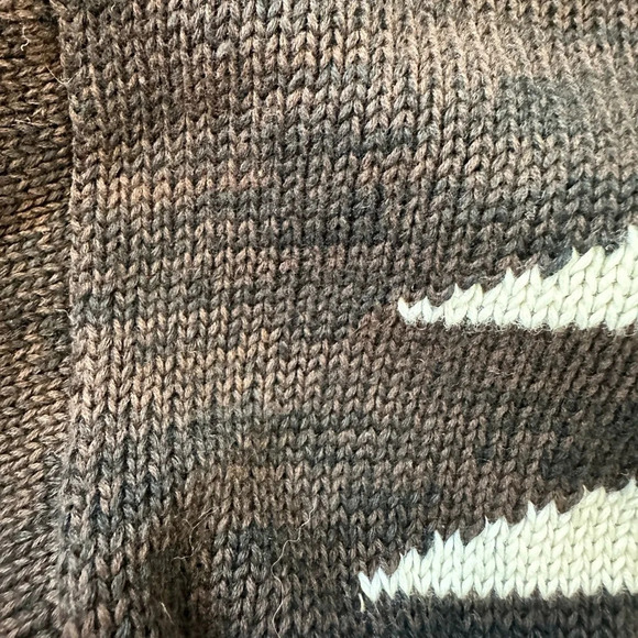 Lauren Ralph Lauren Geo Aztec Print Kimono Cardigan Black and White XL - Picture 10 of 10